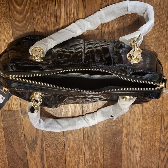 Zooler Global Glossy Crocodile Patern Bag - Picture 3 of 15
